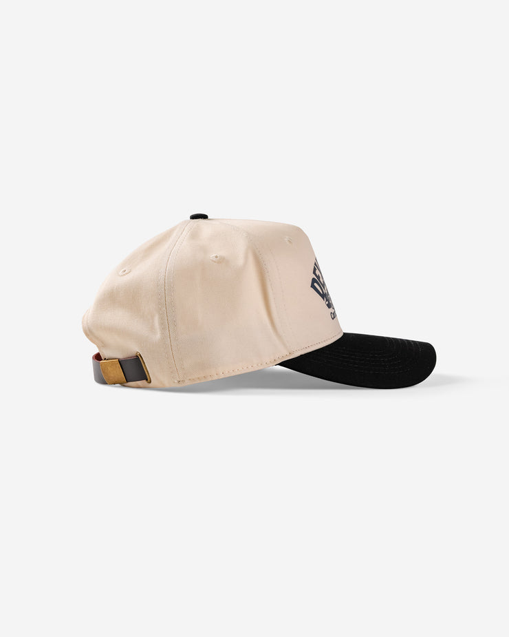 Cars, Coffee, Golf Hat - Cream / Black