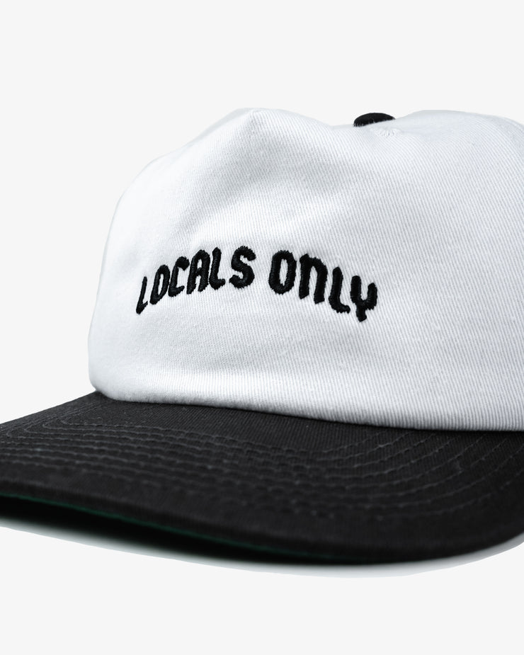 Locals Only Snapback - White