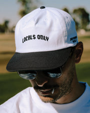 Locals Only Snapback - White