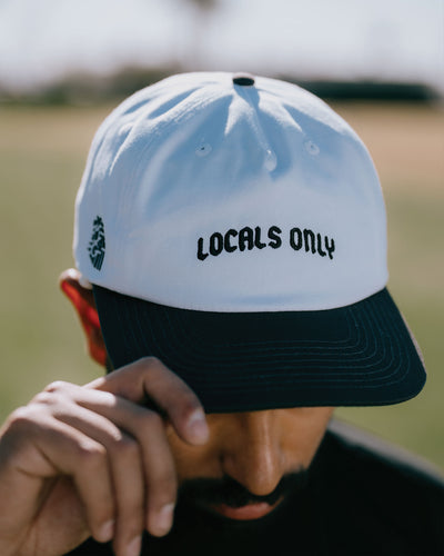 Locals Only Snapback - White