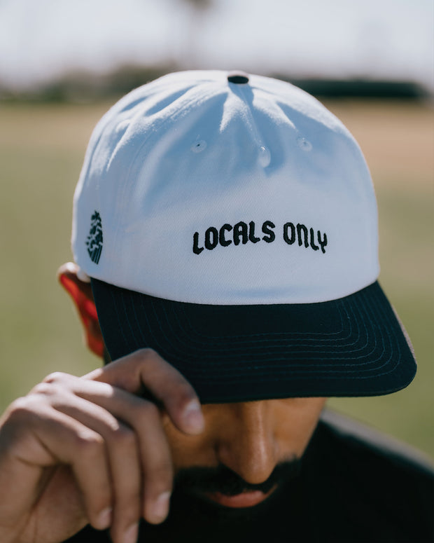 Locals Only Snapback - White