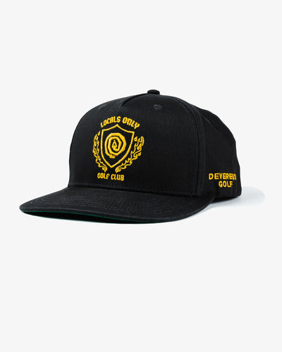 Locals Only Golf Club Snapback - Black