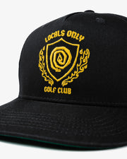 Locals Only Golf Club Snapback - Black