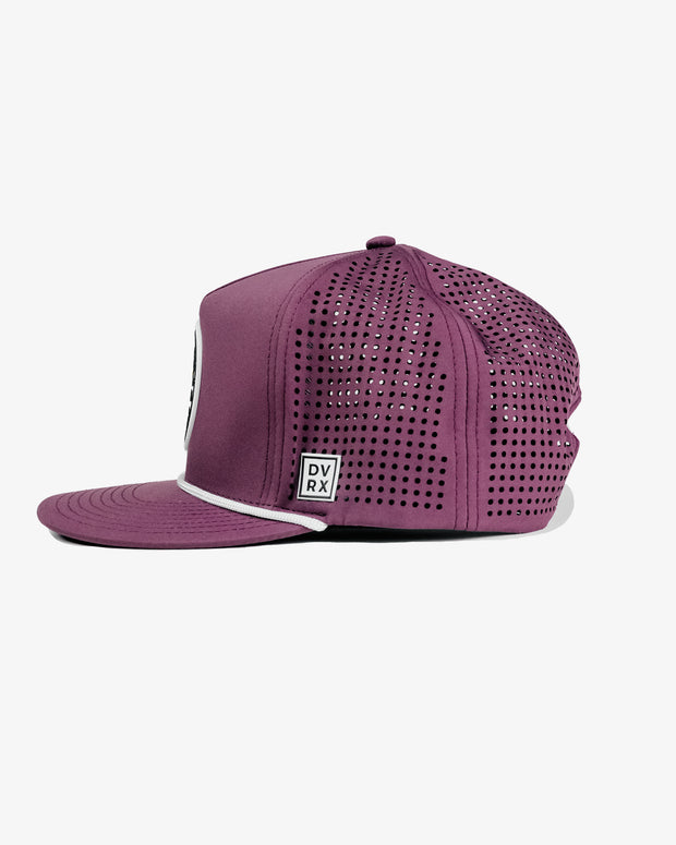 Devereux Patch Hat - Plum