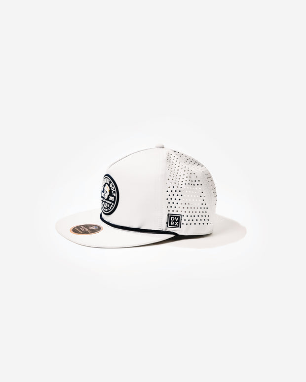 Devereux Patch Hat - White