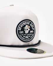 Devereux Patch Hat - White