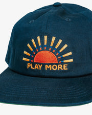 Play More Unstructured Snapback - Navy