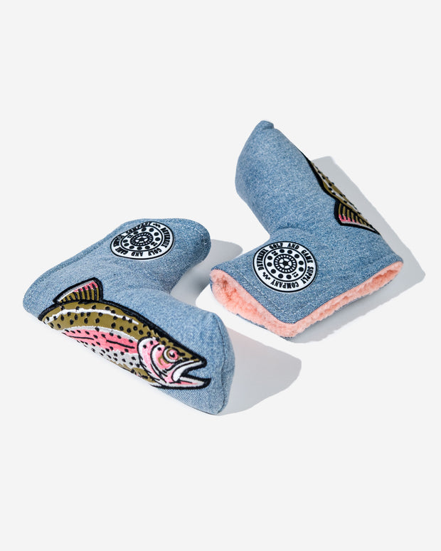 Catch & Release Blade Putter Cover - Denim