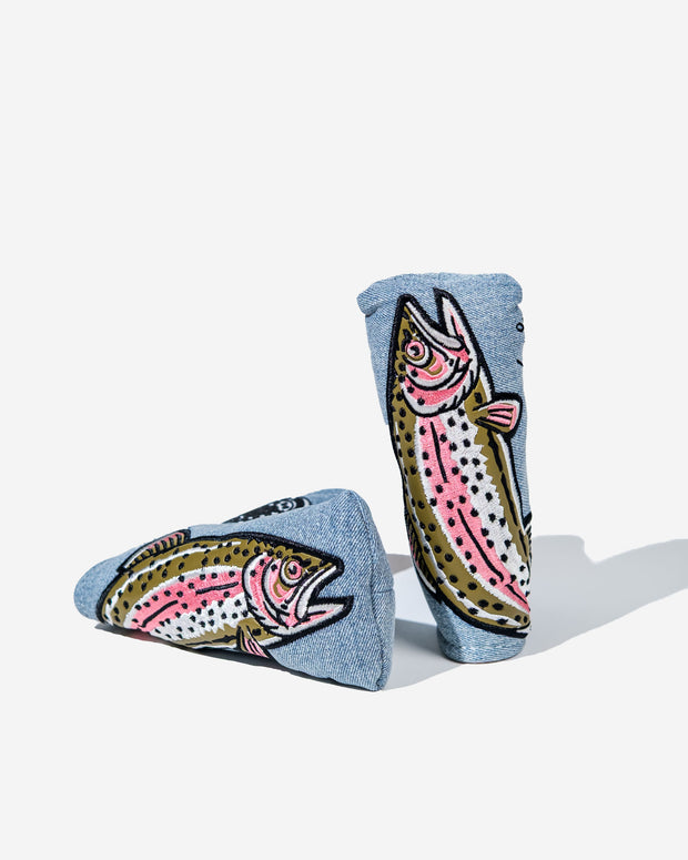 Catch & Release Blade Putter Cover - Denim