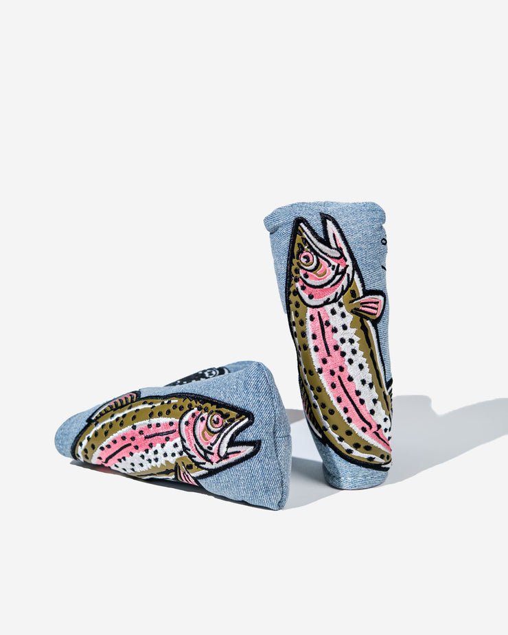 Catch & Release Blade Putter Cover - Denim