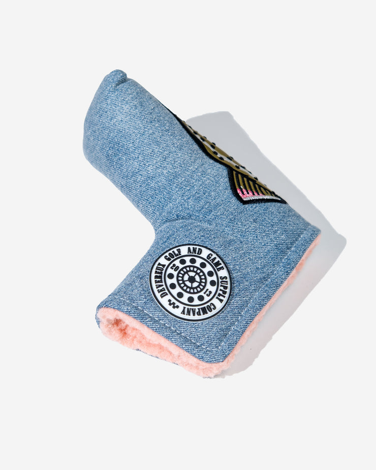 Catch & Release Blade Putter Cover - Denim