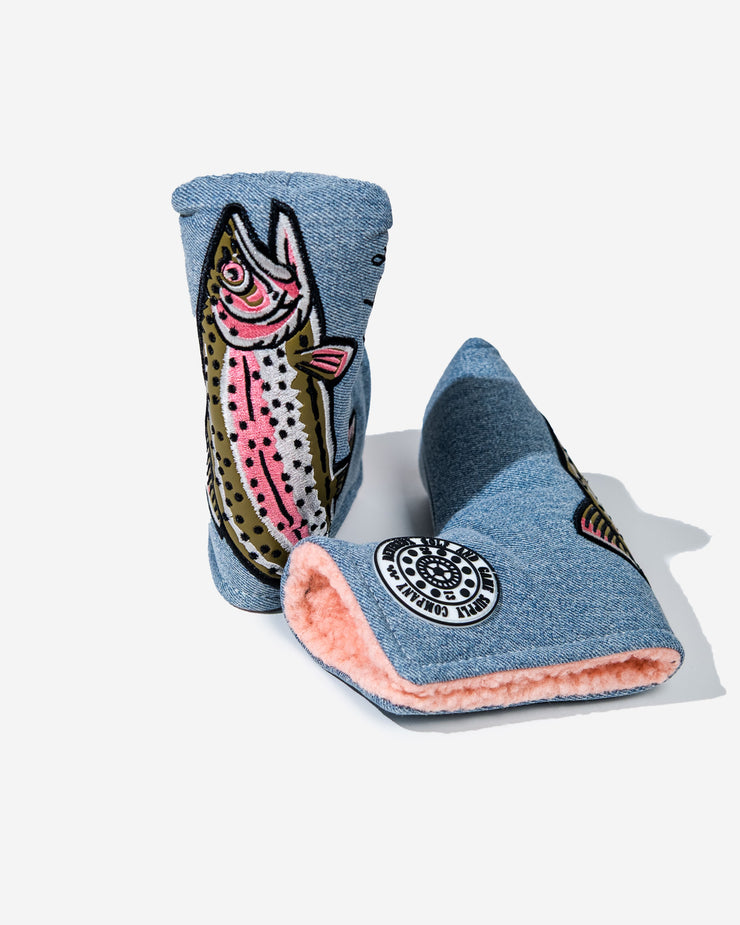 Catch & Release Blade Putter Cover - Denim