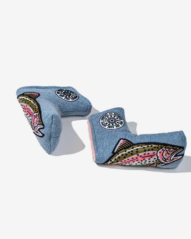 Catch & Release Blade Putter Cover - Denim