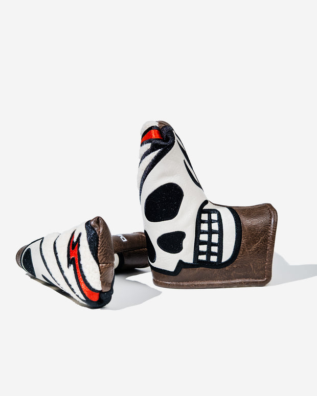 Sherpa Skull Caddie Blade - Brown