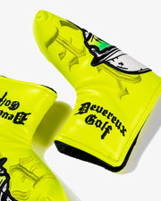 Deadman Running Blade Putter Cover - Neon Yellow