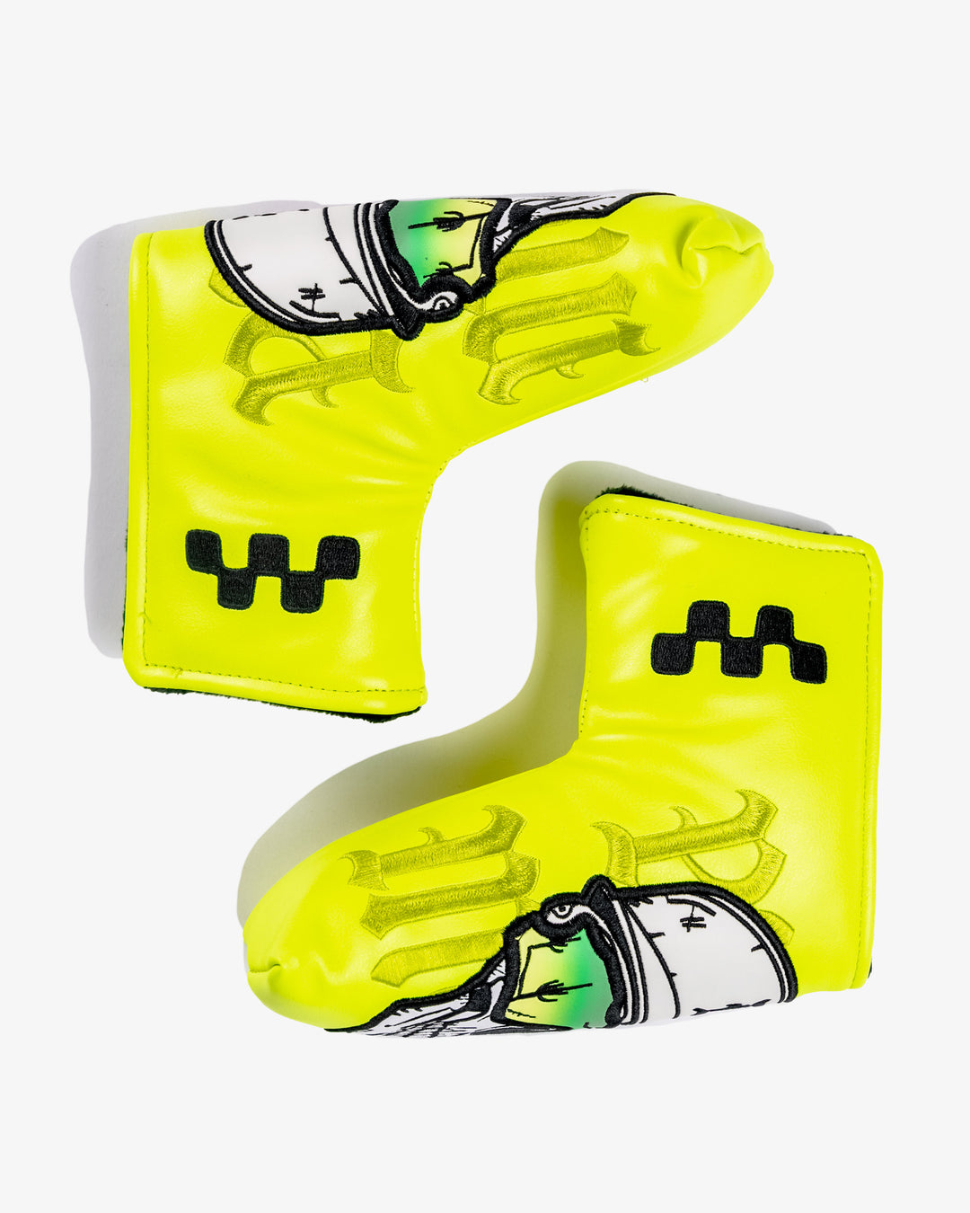 Deadman Running Blade Putter Cover - Neon Yellow | Devereux