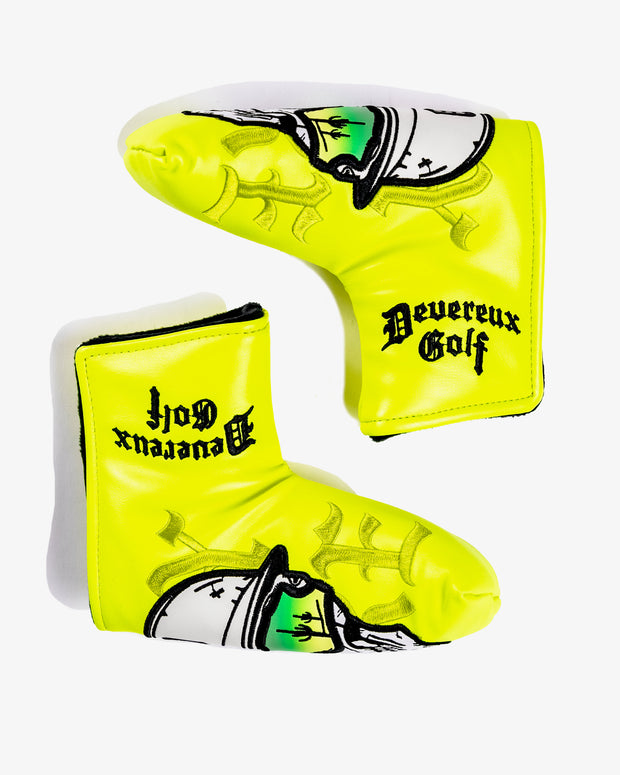 Deadman Running Blade Putter Cover - Neon Yellow