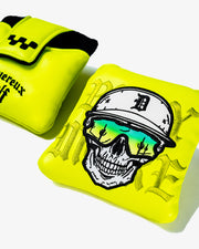 Dead Man Running Mallet Cover - Neon Yellow