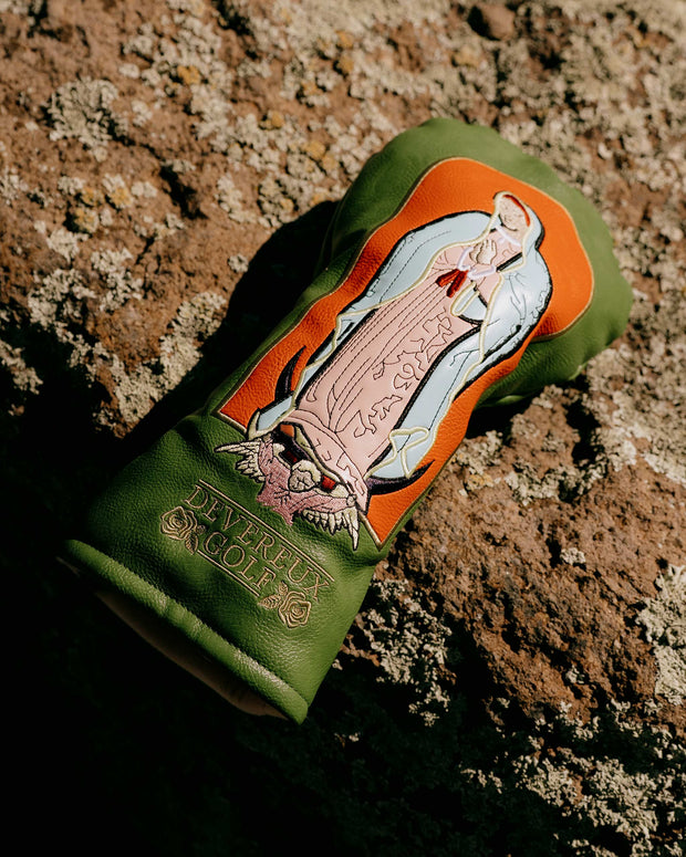 Our Lady of Guadalupe Driver Cover - Green