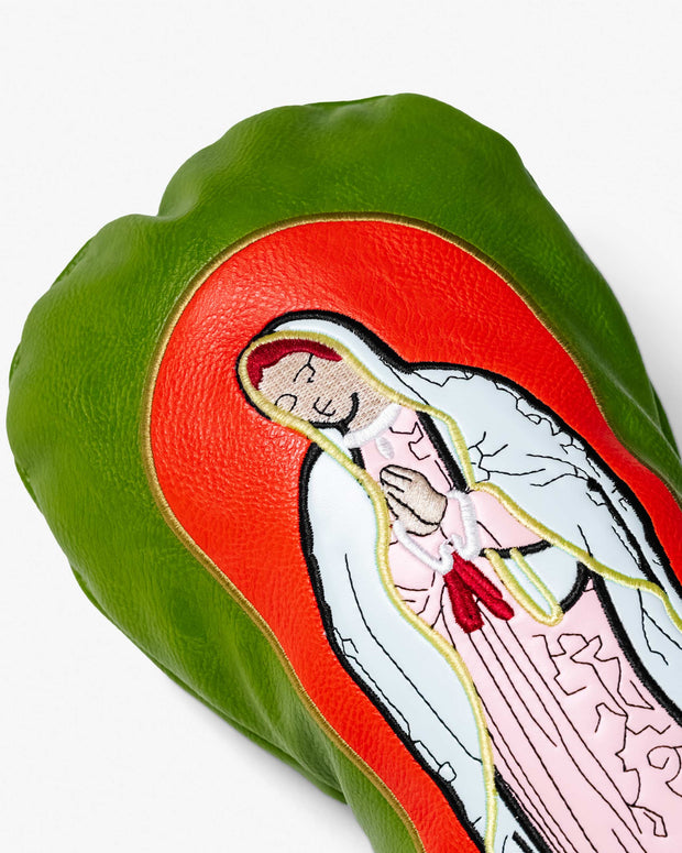 Our Lady of Guadalupe Driver Cover - Green