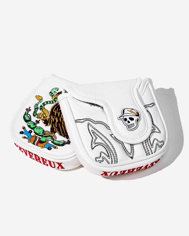 Chino Mallet Putter Cover - White