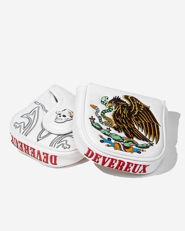 Chino Mallet Putter Cover - White