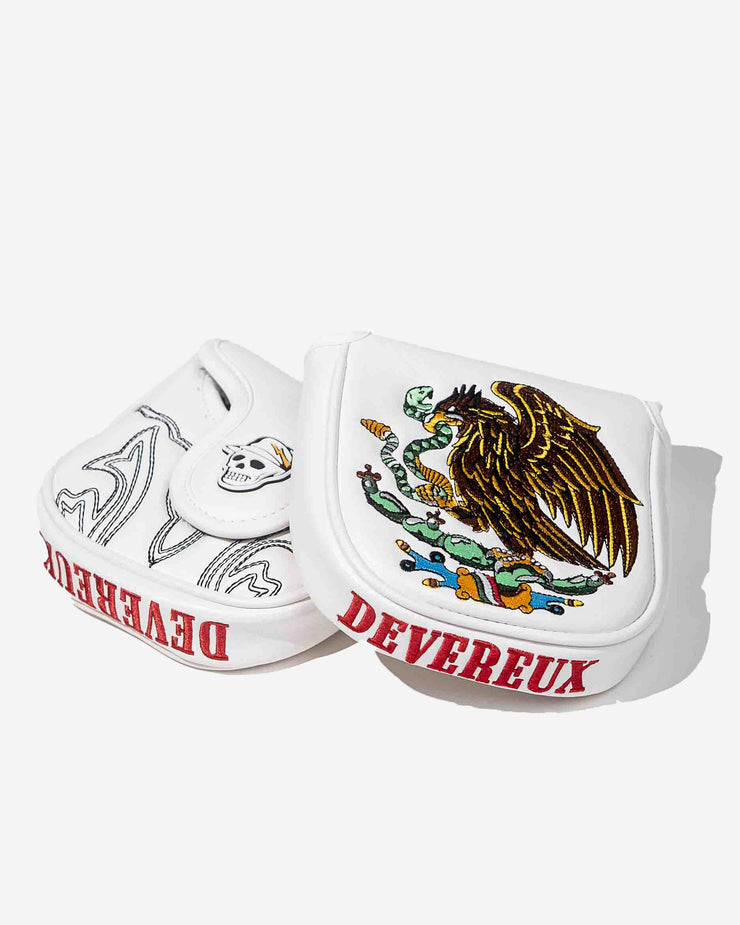 Chino Mallet Putter Cover - White