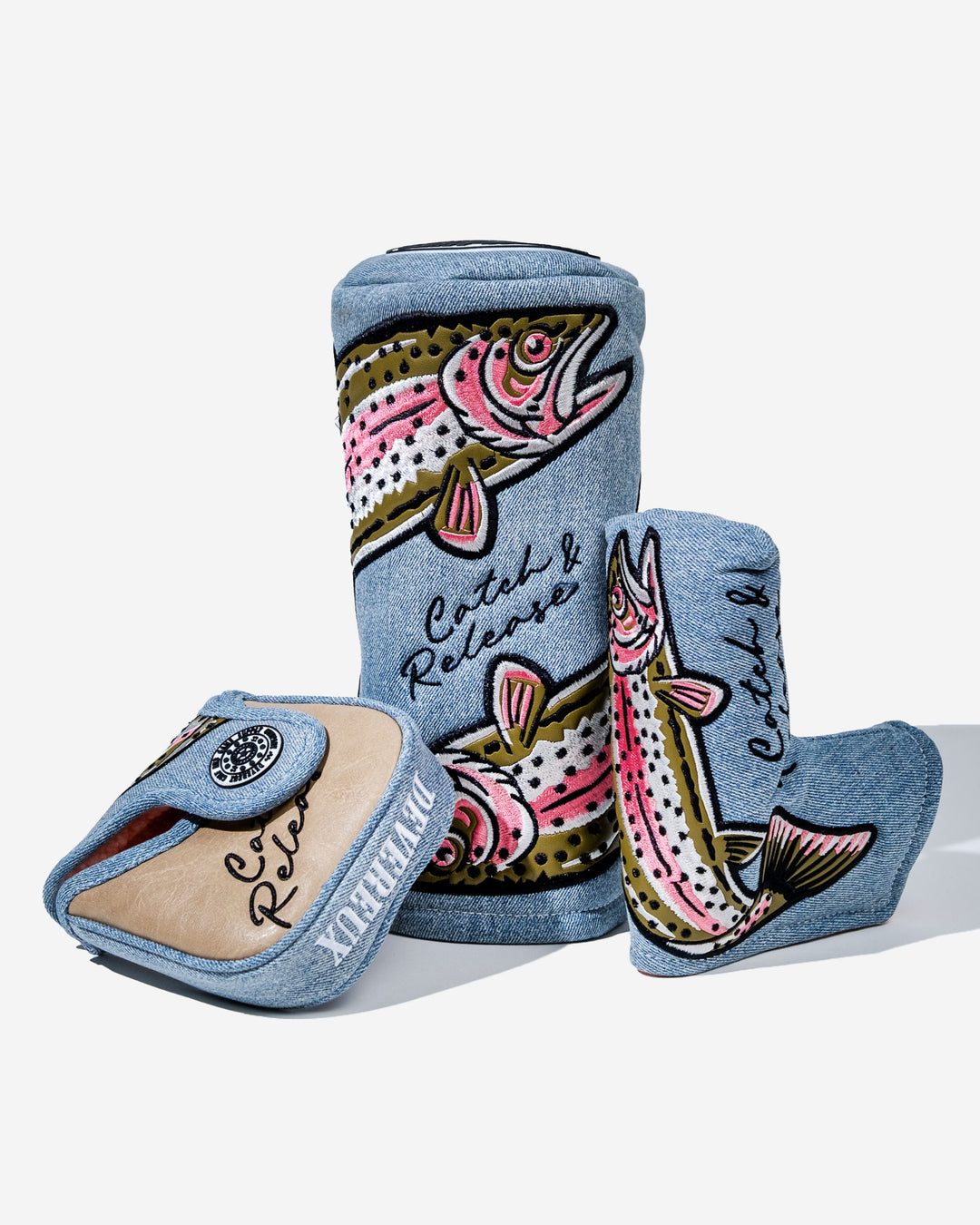 Catch & Release Barrel Driver Cover - Denim – Devereux