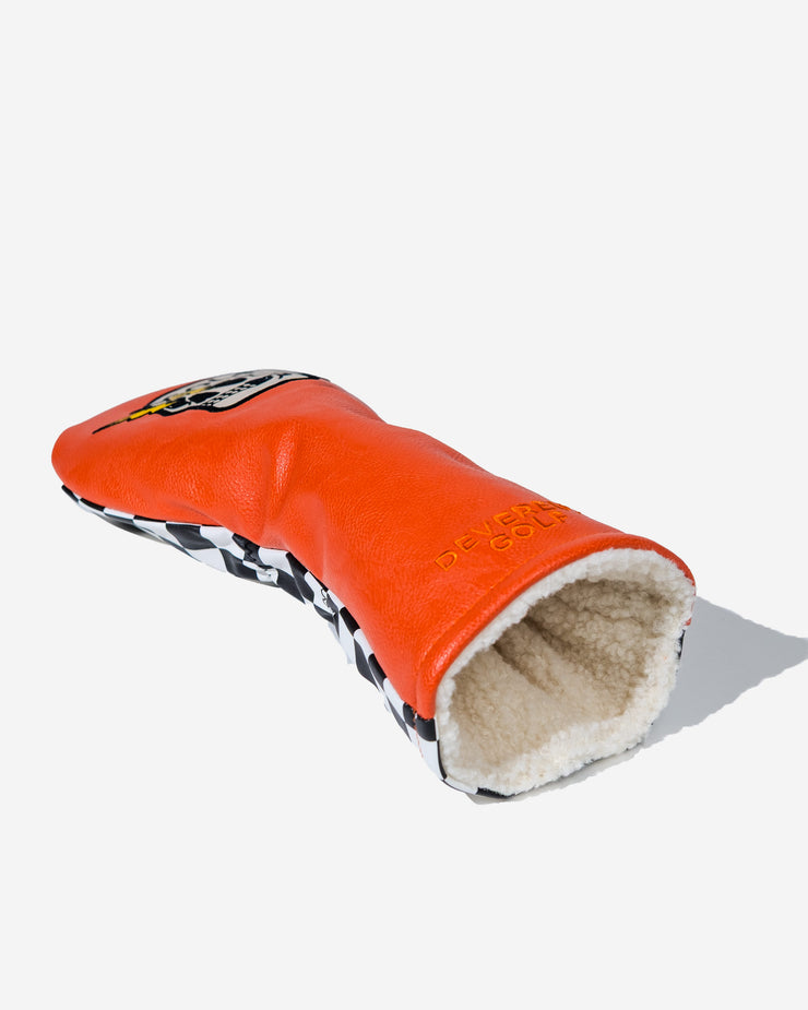 Shocker Skull Driver Cover - Orange