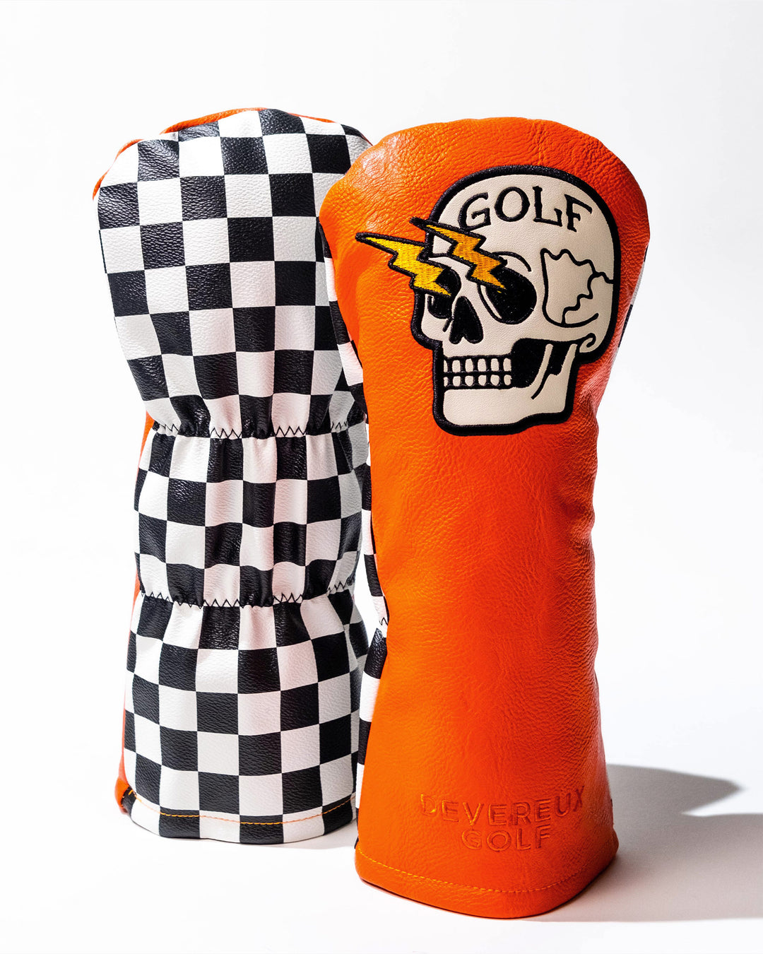 Shocker Skull Driver Cover - Orange – Devereux