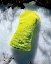 Fuzzy Golf Driver Head Cover - Neon Green