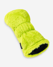 Fuzzy Golf Driver Head Cover - Neon Green