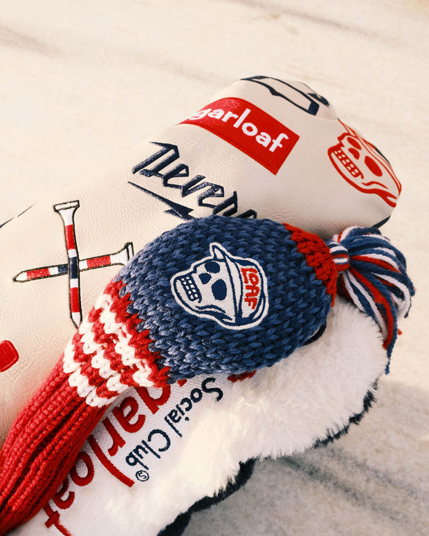 Sugarloaf X Devereux Knit Fairway - Navy / Red