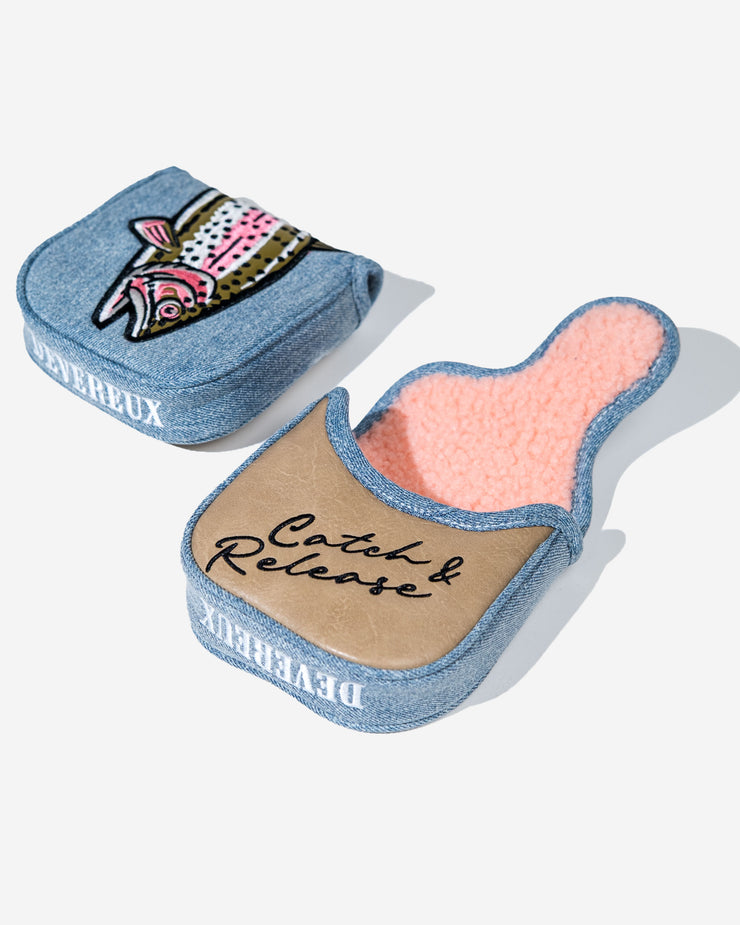 Catch & Release Mallet Putter Cover - Denim