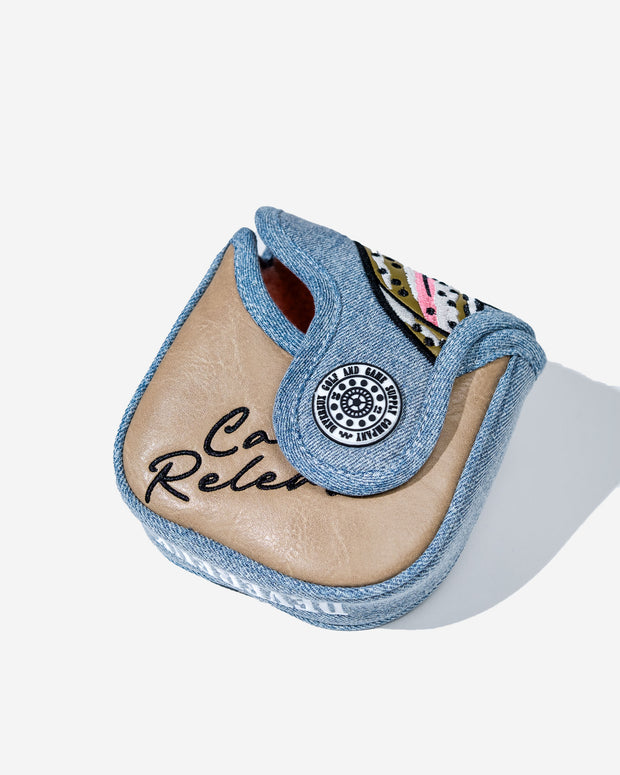 Catch & Release Mallet Putter Cover - Denim