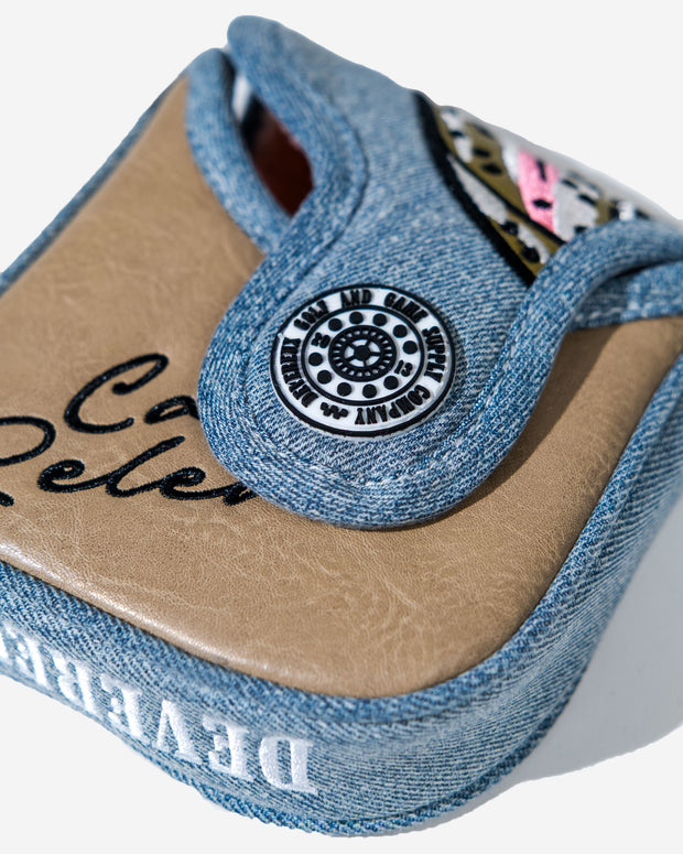 Catch & Release Mallet Putter Cover - Denim