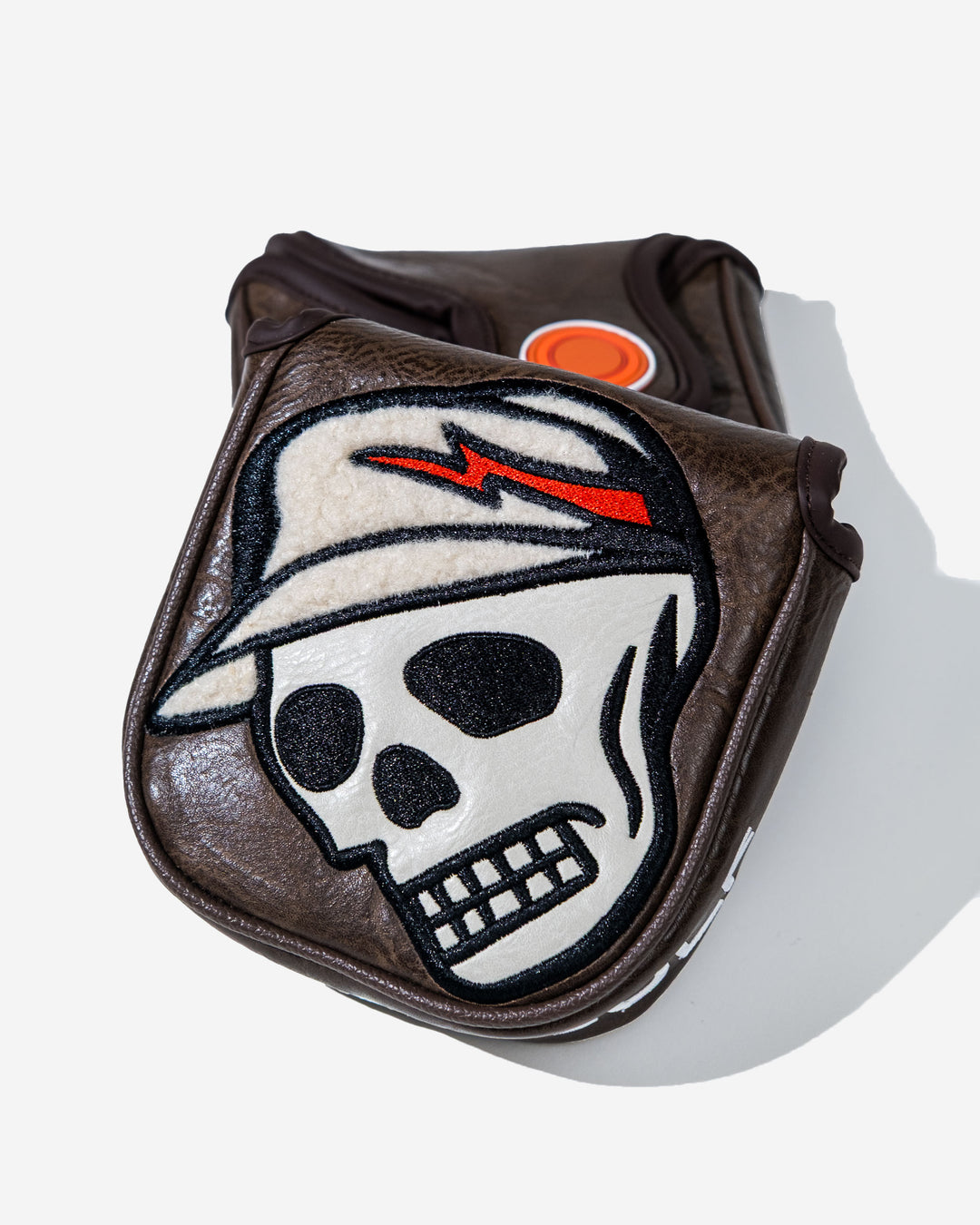 Sherpa Skull Caddie Universal Mallet Cover - Brown – Devereux