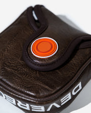 Sherpa Skull Caddie Universal Mallet Cover - Brown