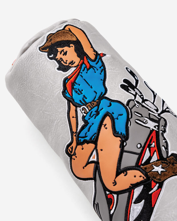 Bomber Girl Barrel Driver Cover - Grey
