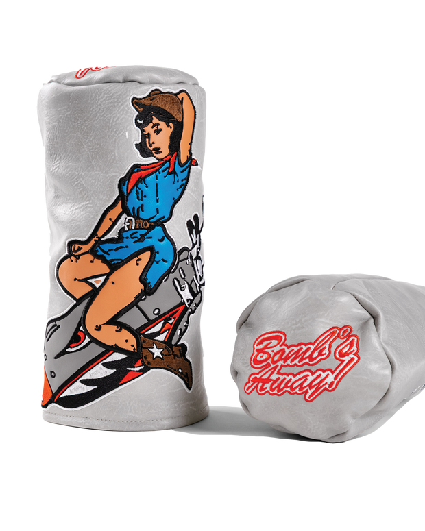 Bomber Girl Barrel Driver Cover - Grey