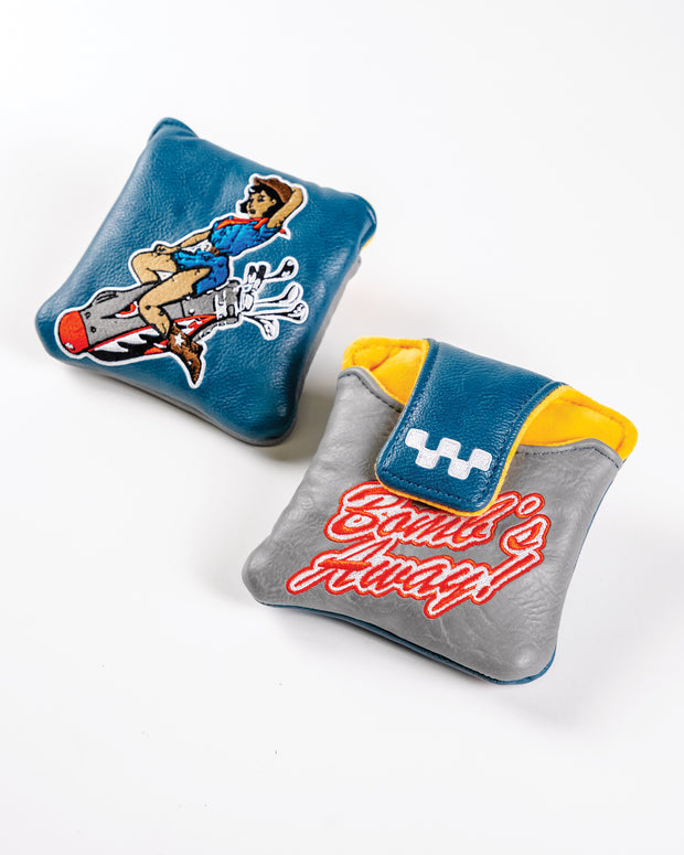 Bomber Girl Mallet Putter Cover - Navy
