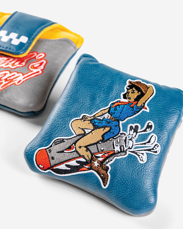 Bomber Girl Mallet Putter Cover - Navy