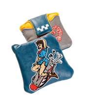 Bomber Girl Mallet Putter Cover - Navy
