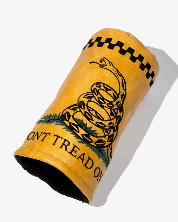 Dont Tread on Me Barrel Driver Cover - Yellow