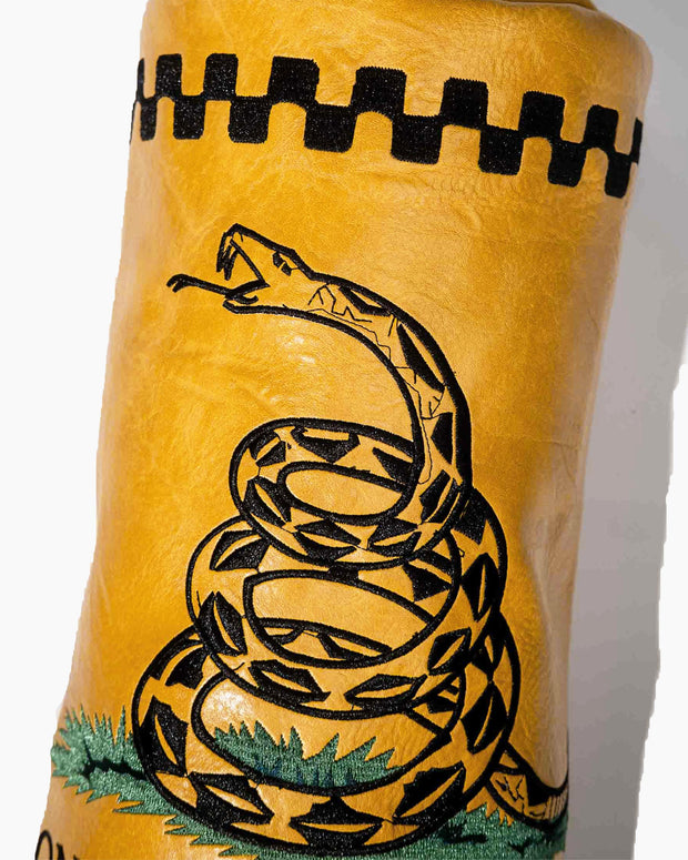 Dont Tread on Me Barrel Driver Cover - Yellow