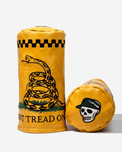 Dont Tread on Me Barrel Driver Cover - Yellow