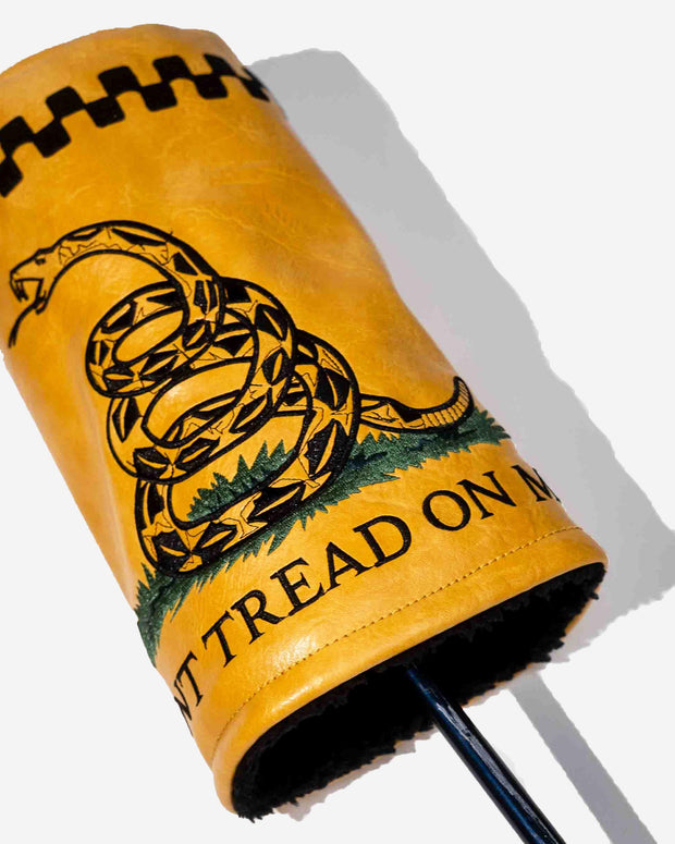 Dont Tread on Me Barrel Driver Cover - Yellow
