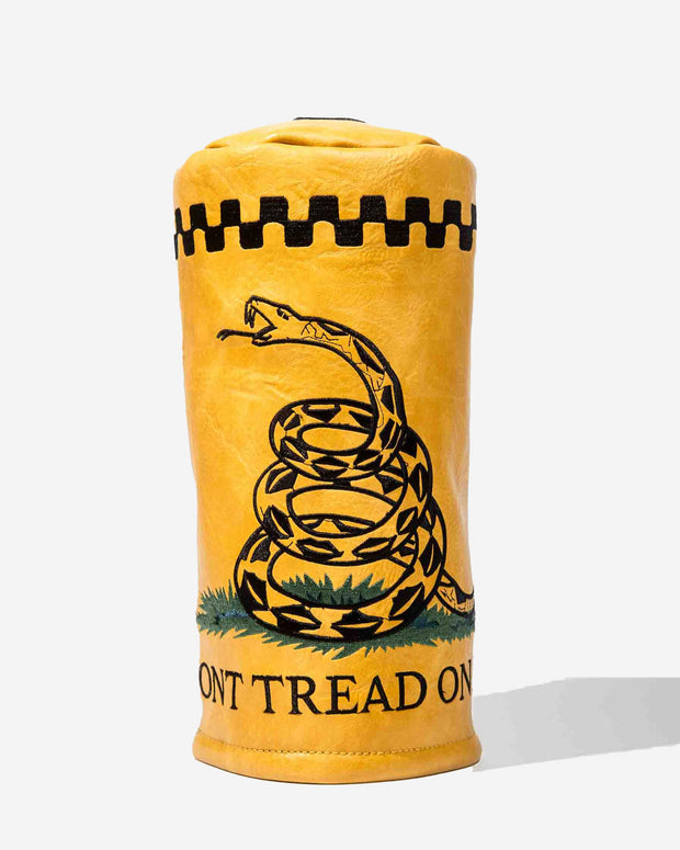 Dont Tread on Me Barrel Driver Cover - Yellow