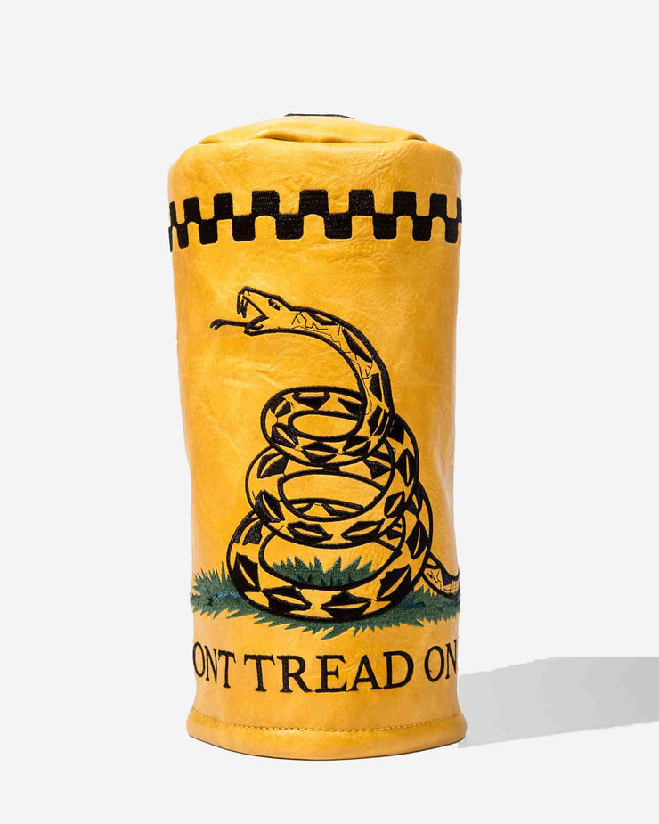 Dont Tread on Me Barrel Driver Cover - Yellow