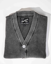 Fisherman Cardigan - Coal